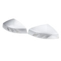 1 Pair Chrome Silver Rear View Mirror Cap Cover Add on Side Mirror Car Modification For AUDI A3 8V S
