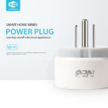 16A Tuya Mini Smart Plug WiFi Smart Socket US Plug Type Power Monitor Wireless Control Compatible Al