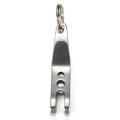 Xtools EDC Mini Clip Flashlight Clip Money Cash Holder Key Chain Clip With Ring
