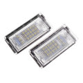 LED License Number Plate Lights Lamp Canbus Error Free White Pair for BMW E46 1998-2005