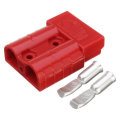 Excellway 50A 8AWG Battery Quick Connector Plug Connect Terminal Disconnect Winch Trailer Red