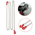 Metal Trailer Hook With Chain Spare Part For WPL B1 B16 B24 C14 Military Truck RC Car Parts