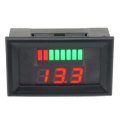 5Pcs 12-60V Digital Voltmeter Tester DC Panel Voltage Current Meter Tester Lead Acid Battery Capacit