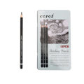 COROT 12Pcs Sketching Pencil Set 3H-10B Hardness Graphite Lead Pencil Drawing Painting Sketching Pen