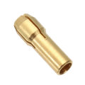 Drillpro 6Pcs Brass Drill Chuck Adapter Set 1-3mm Drill Chuck Collets for Rotary Tool