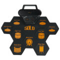 SOLO SD-50 Portable Electronic Drum Pad Digital Drum set Silicone Roll-Up Drum Practice Kit with 9 L