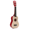 21 Inch Basswood Ukulele Hawaii Guitar Musical Instrument with Tuner Bag