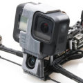Flywoo Explorer LR4 / Hexplorer LR4 Spare Part 3D Printed TPU Camera Mount for Gopro 8 FPV Racing Dr