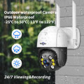 Hiseeu 1080P Speed Dome WIFI Camera 2MP Outdoor Wireless PTZ IP Camera Cloud-SD Slot ONVIF 2-Way Aud