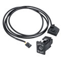 19-PIN AUX IN Audio Cable Adapter For Mercedes Comand 2.0 W211 X164 W163 W164