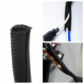 3.25m Flame Retardant Anti-corrosion Self Wrap Braided PET Wire Nylon Sleeve