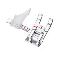 Adjustable Ruler Guide Sewing Machine Presser Foot With IDT System 1/3 Inch 1/4 Inch Sewing