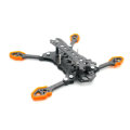 HBFPV MX4 Foldable 4 Inch 166mm  LR Long Range Frame Kit For  FPV Racing RC Drone Support 20/25.5/30