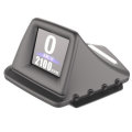 Universal Car Digital A-pillar HUD Head Up Display Intelligent OBD + GPS Dual System Smart Gauge Met
