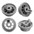 4pcs Dish Washer Wheel Roller Lower Rack Basket Wheel Roller for Bosch