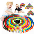 240 pcs Wooden Domino Multicolor Intelligence Development Early Education Puzzle Toys Creative Gifts