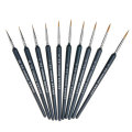 10pcs Hook Line Pen Set Watercolor Brush Painting Set Fine Detail Art Brush Painting Stationery Scho