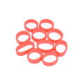 10 Pcs 16mm Red Battery Retention Rubber Band For RC FPV Racing Drone