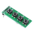 3pcs TB371 4 Key MCU Keyboard Button Board Compatible UNO MEGA2560 Pro Mini Nano Due for Raspberry P