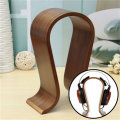 Wooden U Shape Display Stand Hanger Holder Rack for Headset Earphone Headphone