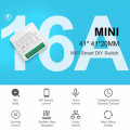 16A Mini Smart Wifi DIY Switch Support 2 Way Control Smart Home Automation Module Work with Alexa Go