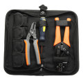 Crimping Tool Kit 5 Changeable Iaws for Insulated and Non-insulated 0.5-35mm