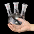 24/40 500ml 3 Neck Round Bottom Flask Bottle Lab Glassware Borosilicate