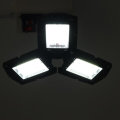 E27 60W 6000LM LED Garage Light Foldable Ceiling Fixture Workshop Deformable Lamp AC85-265V