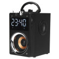 Bakeey Portable Digital Display Alarm bluetooth Speaker 3D Heavy Bass Support FM/TF/USB/AUX Play