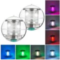 Solar Powered Colorful Water Floating Ball Lamp LED Outdoor Underwater Light for Yard Pond Garden Po