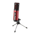 USB Condenser Microphone with Monitor Function,Mute Function and Reverb