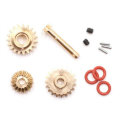 Orlandoo Hunter TA0042 Control Arm Metal Wave Box Gears Kit for OH32P02 1/32 RC Car Parts