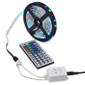 2PCS 10M 3528 SMD RGB 600LED Flexible String LED Strip Light 44 Key IR Remote Control