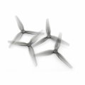 2Pairs HQprop Durable Prop T4X2X3 4Inch 3-Blade Propeller Grey (2CW+2CCW) Poly Carbonate for FPV Rac