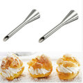 1Pcs High Quality Puffs Cream Icing Piping Nozzle Tip Stainless Steel Long Puff Nozzle Tip Decoratin