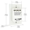 WF-ES012 WiFi+RF433 Tuya Smart US Dual Control Switch Multi-control 3Gang Switch Works with Amazon A
