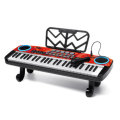 Musical 49 Keys Electronic Keyboard Digital Piano LED Screen w/ Microphone