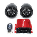 Motorycle Audio Remote Sound System Support SD USB MP3 Player FM Radio bluetooth Speaker Anti-Theft