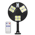 144LED Solar Wall Light Sensor IP65 Remote Control PIR Garden Security Lamp