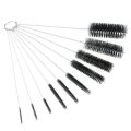 10Pcs Nylon Tube Brush Set Cleaning Brush Set for Drinking Straws Glasses Keyboards Jewelry Cleaning