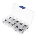 145Pcs 10 Values SMD 0.47 to 470uF Electrolytic Capacitor Assortment Kit For Electronic DIY Project