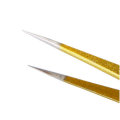 BEST BST-168H High Quality 202 Gold-plated Stainless Steel Eyelash Extension Pointed Tweezer