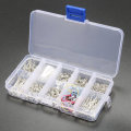 610Pcs Handmade Jewelry Tools Kits Head Pins Chains Findings Accessories Silver with Box