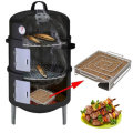 15x15x4cm Stainless Steel BBQ Grill Camping Picnic Square Cold Smoke Generator Cooking Stove