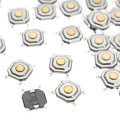 500Pcs DC12V 4 Pins Tact Tactile Push Button Switch Momentary SMD Switch 5x5x1.5MM