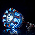 MK2 Acrylic Tony ARC Reactor Model DIY Kit USB Chest Lamp Movie Props Illuminant LED Flash Light Set