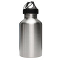 2L Large Stainless Steel Water Bottle Sports Exercise Drinking Kettle With Carrier Bag Holder