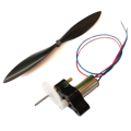 TY Models Black Flyer V2 RC Airplane Spare Parts 7mm Coreless Motor and Propeller Combo