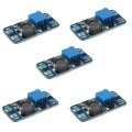 5PCS DC Boost Converter 2A Power Supply Module 2V-24V To 5V-28V Adjustable Regulator Board