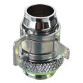Useful Barb Fitting Water Cooling Radiator For 3/8`` ID Turbing G1/4 Chromed